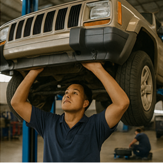 ซ่อมรถจุ๊ปตรวจการ สวนหลวง